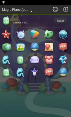 Magic Planet GO Launcher Theme android App screenshot 0